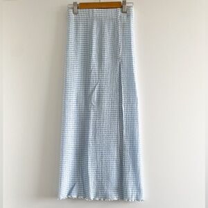 Wilfred Verona Skirt (Blue Gingham)